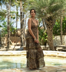 Pulsera SILK bohemia de fantasía turquesa - Miss June