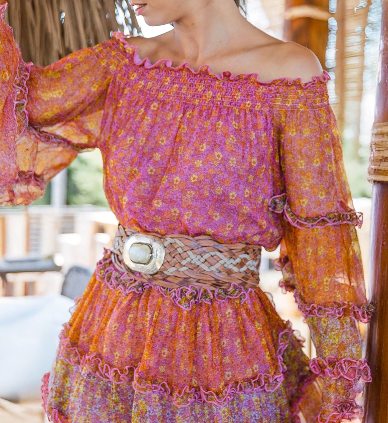 Leather belt Diana - Miss June Paris - 9