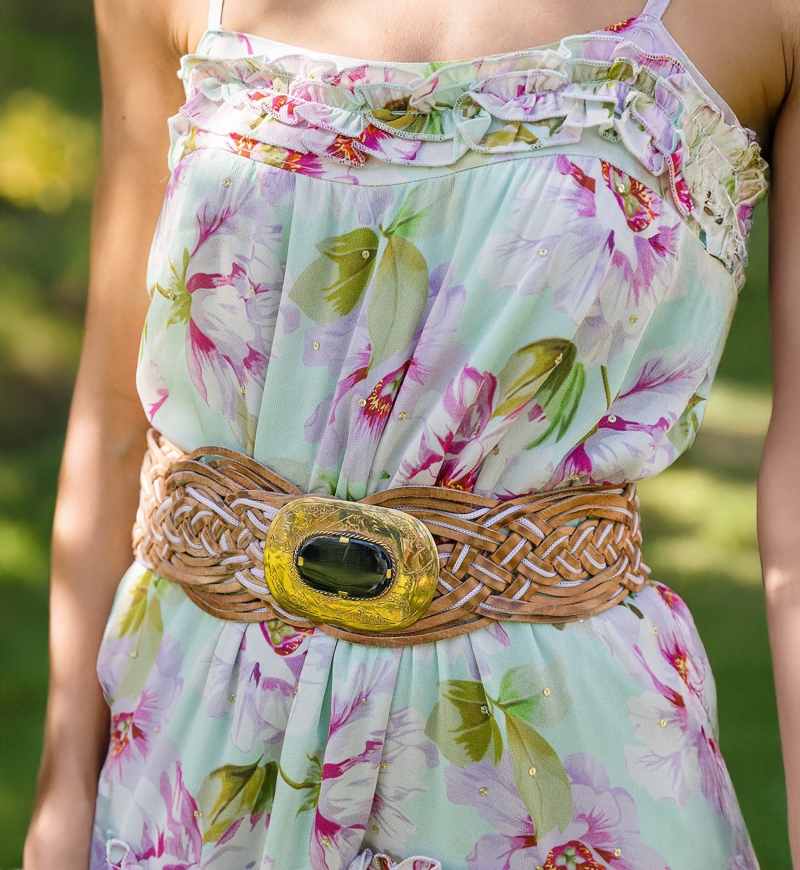 ceinture cuir NELLY - Miss June Paris - 11