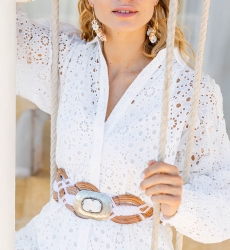 ceinture cuir Helicia - Miss June Paris - 7