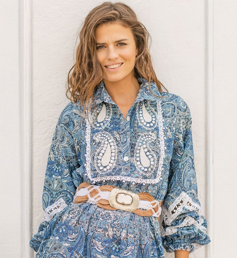 Helicia Leather Belt – Miss June Paris – 8