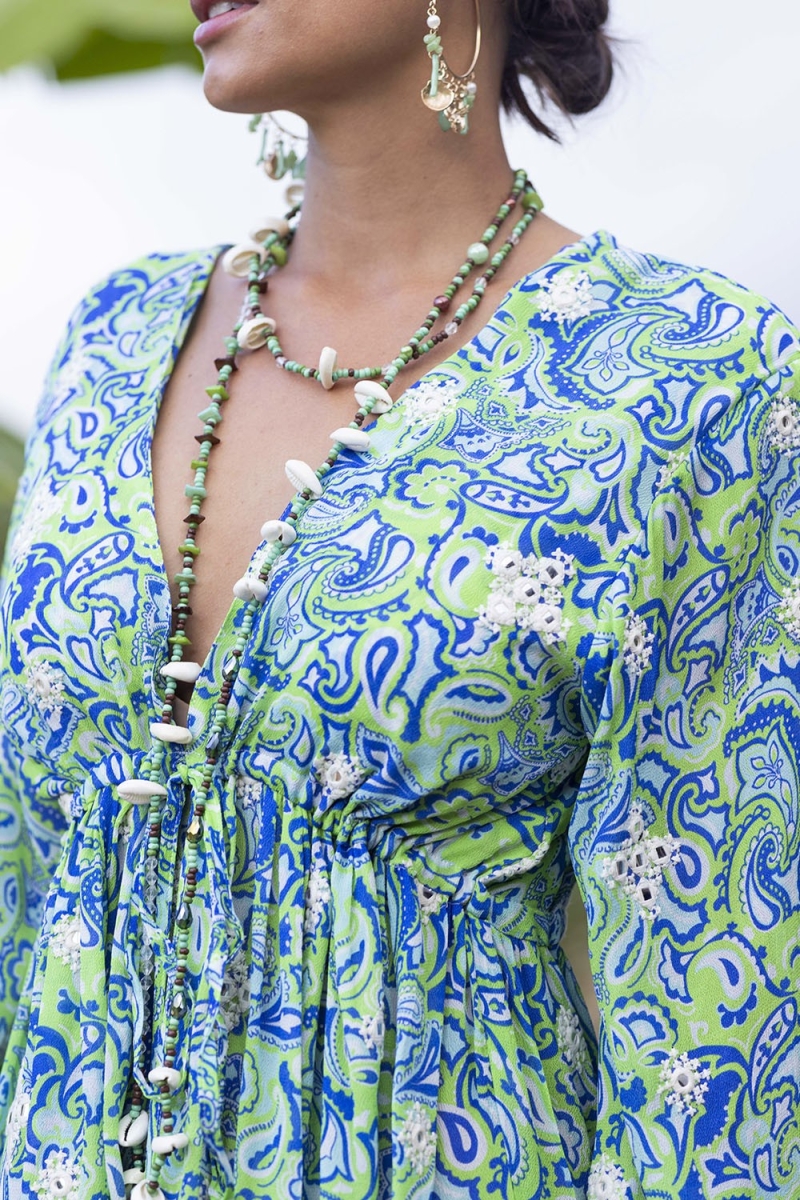 collier long fantaisie boheme KAIA - Miss June