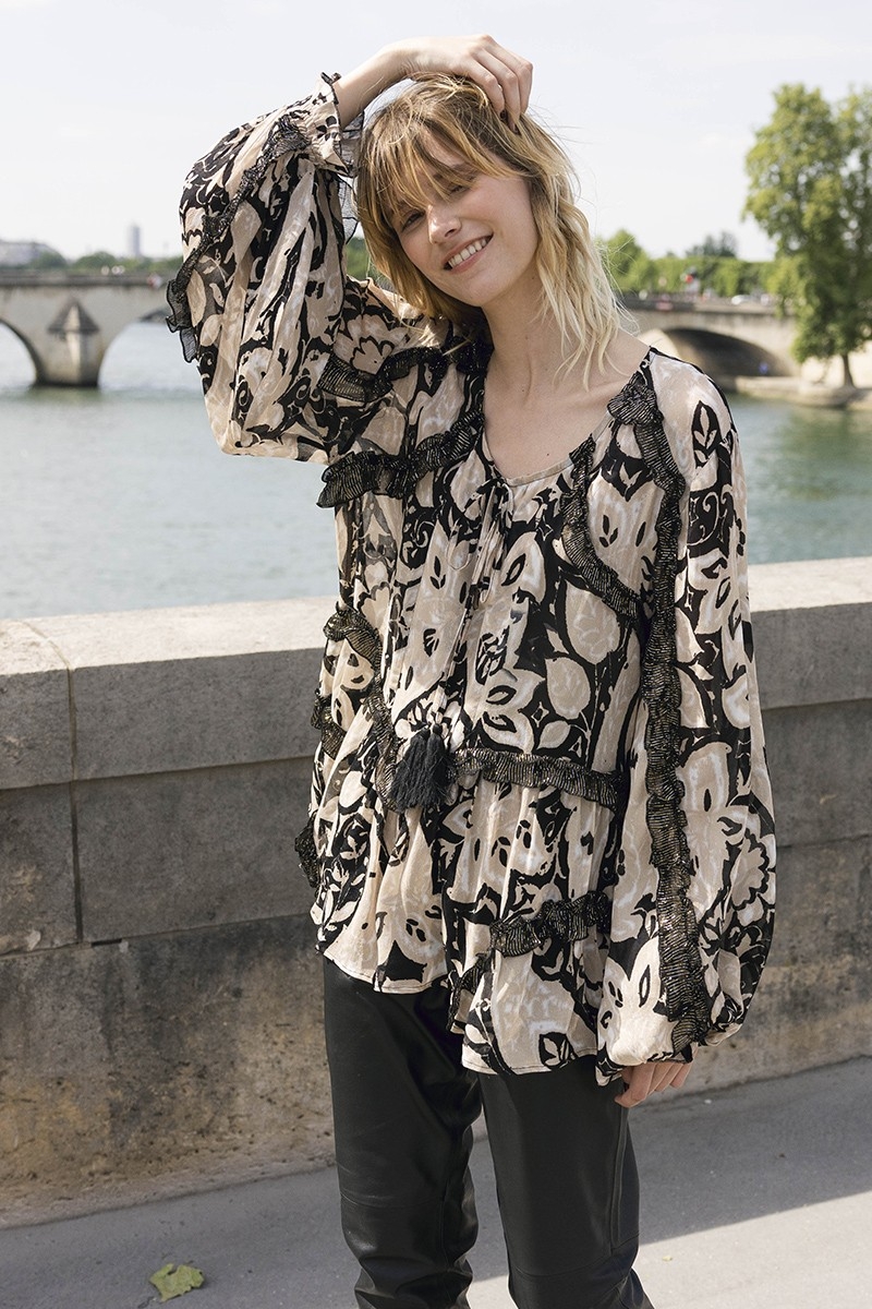 Miss June Paris — Alma Blouse