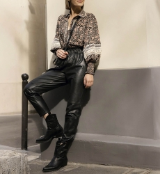 Miss June Paris, Maya Leather Trousers