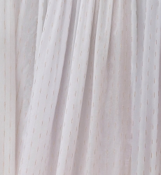 Robe Longue Angie - blanche - manches longues - col V - bohème - ceinture ajourtable - Miss June Paris - 6