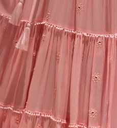 bohemian pink long dress KATE - Miss June